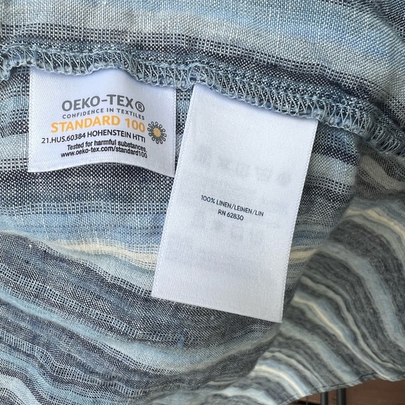 Oversized Linen Tunic Top - Picture 7 of 9